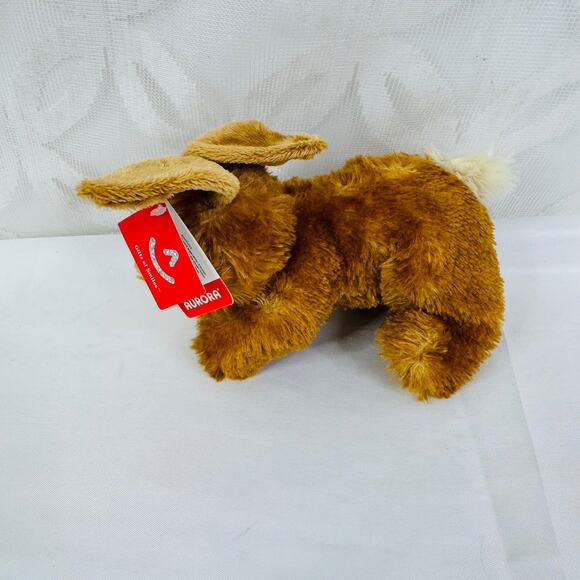 5 for $25| Aurora Adorable Mini Flopsie Bitty Bunny Stuffed Animal Brown - Picture 9 of 10
